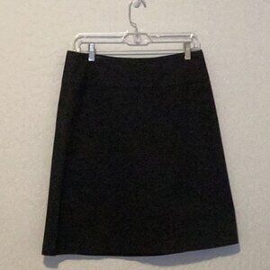 Banana Republic lined stretch cotton Aline skirt